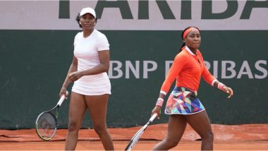 Coco Gauff and Venus Williams Lose on Doubles’ Debut, Out of French Open 2021