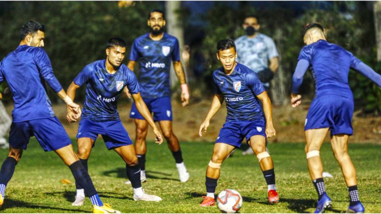India vs Qatar Live Streaming Online: How To Get IND vs QAT 2022 World Cup and 2023 Asian Cup Qualifier Free Live Telecast on TV & Free Football Score Updates in India?