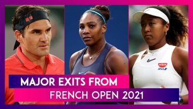 French Open 2021: A Look At Major Exits From This Year’s Roland Garros