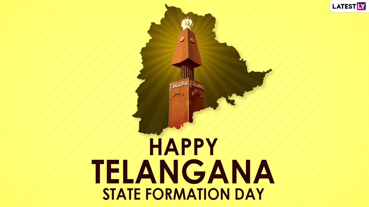 Telangana Formation Day 2021 Wishes & Messages: WhatsApp Stickers ...