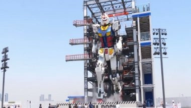 World News | Popular Animation Character 'Gundam' Attracts Visitors in Japan