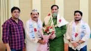 Delhi Pradesh Congress Committee Secretary Haji Meherban Qureshi Joins AAP in Presence of Party State Convenor Gopal Rai
