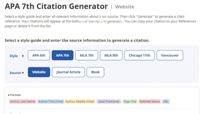 Wordvice’s Free Citation Generator Speeds Up Document Preparation for Academic Researchers