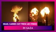 Israel Carries Out Fresh Air Strikes In Gaza After Fire Balloons Launched