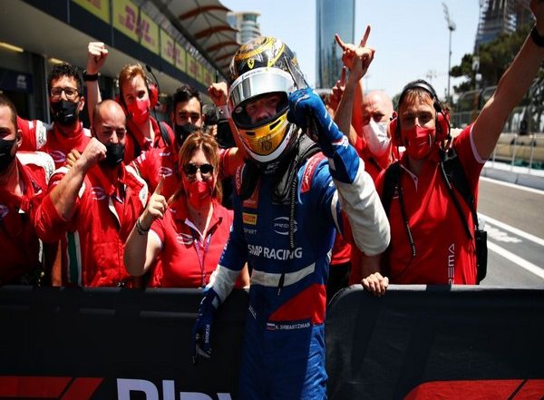 Sports News | Formula 2:  Shwartzman Surges to Dominant First Win of Season in Baku