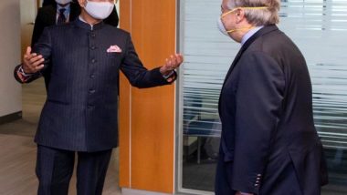World News | EAM Jaishankar Congratulates Guterres on His Re-appointment as UN Chief