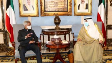 EAM S Jaishankar Interacts with Indian Community in Kuwait, Says 'Visit Focuses on Finding New Areas of Cooperation'