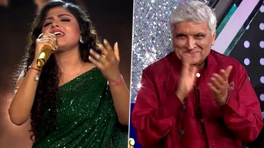 Indian Idol 12: Javed Akhtar Compares Contestant Arunita Kanjilal to the Legendary Lata Mangeshkar (Watch Video)
