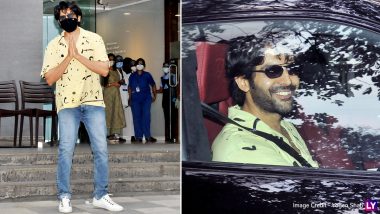 Kartik Aaryan Spotted At A Vaccination Centre Looking All Bright And Sunny (View Pics)