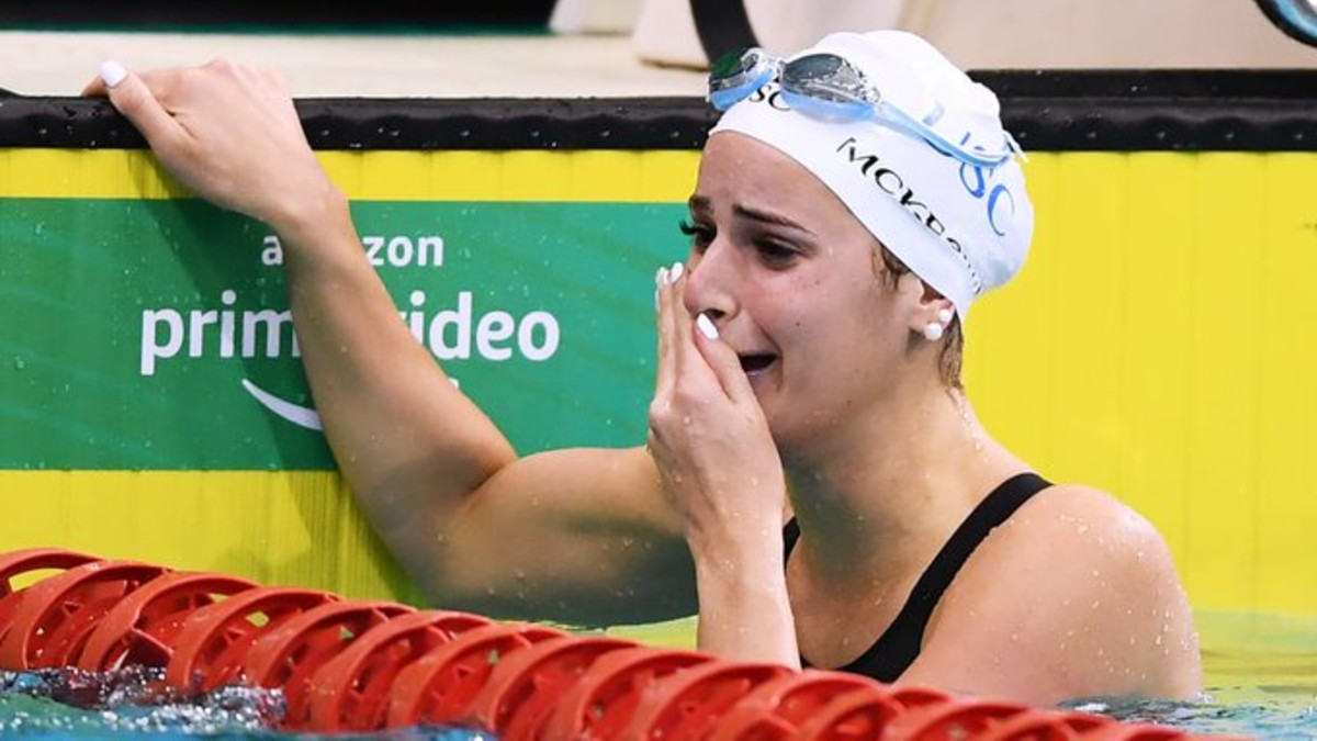 Agency News Kaylee Mckeown Breaks 100 Meter Backstroke World Record At Australian Olympic