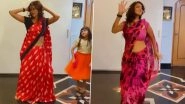 Lakshmi Manchu&rsquo;s Energetic Dance on Thalapathy Vijay&rsquo;s &lsquo;Vaathi Coming&rsquo; in a Saree Goes Viral (Watch Video)