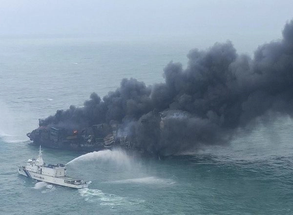 World News | Dead Marine Life Washes Ashore in Sri Lanka After Burning of X-Press Pearl Ship