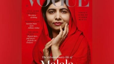World News | Malala Features as British Vogue's July Cover Star