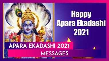 Apara Ekadashi 2021 WhatsApp Messages & Wishes: Send Best Greetings Celebrating Lord Vishnu Festival