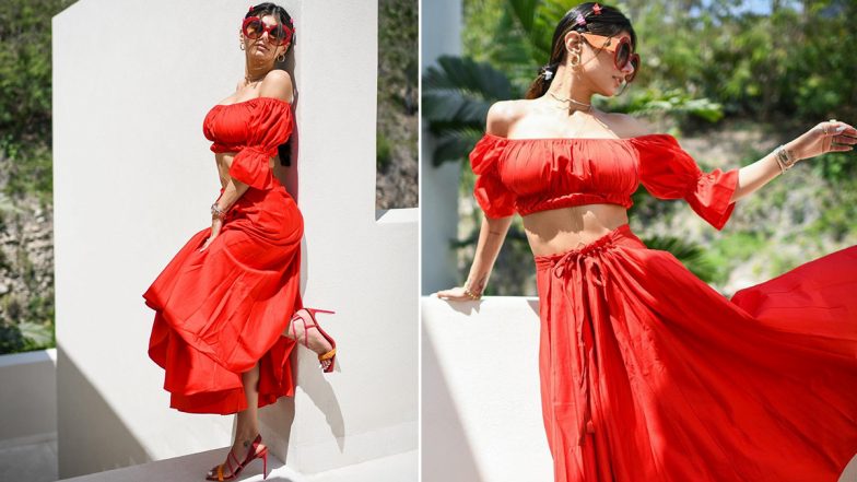 Miya Khilafa Xxx School Girl - Summer 2021 Fashion Idea: Mia Khalifa Looks Pretty in Sexy Off-Shoulder Top  With Skirt, Calls Herself 'Queen of the Southwest' | ðŸ‘— LatestLY