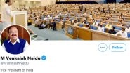 Twitter Restores Blue Tick Verified Status on Vice President M Venkaiah Naidu's Personal Account