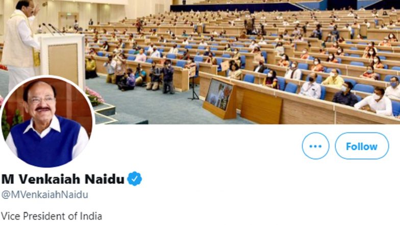 Twitter Restores Blue Tick Verified Status on Vice President M Venkaiah Naidu's Personal Account