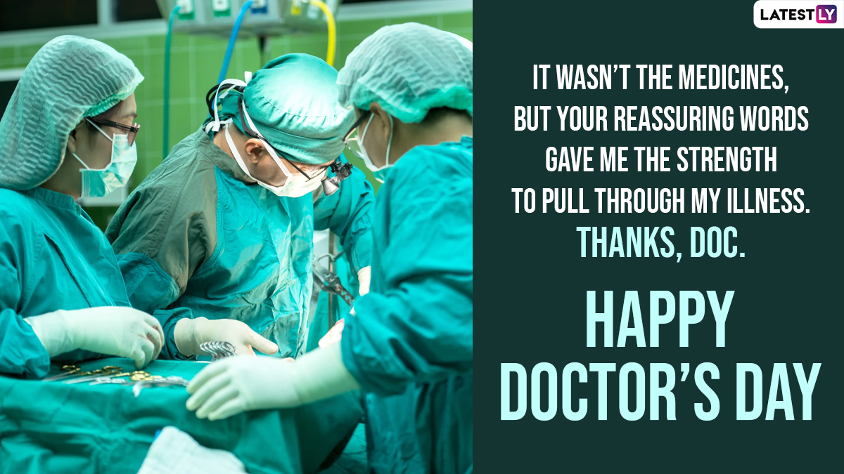 Doctors Day Quotes for COVID-19: Thank You Messages, Greetings ...