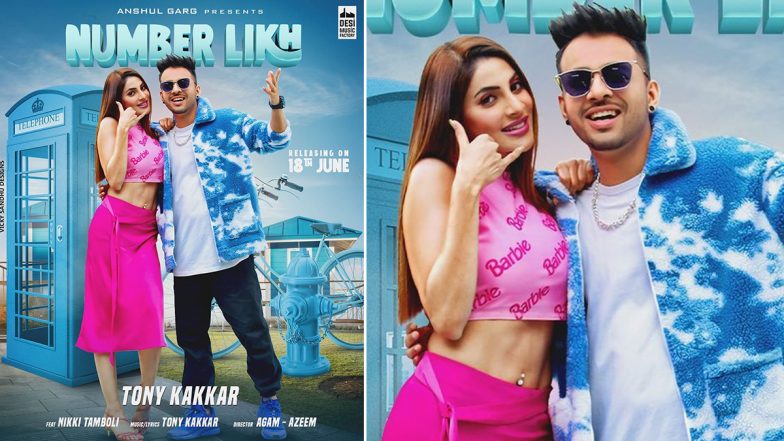 Number Likh: Nikki Tamboli Shares Poster of Her Upcoming Song Featuring Tony Kakkar (View Pic)