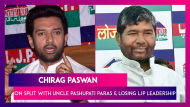 Chirag Paswan Speaks About Split With Uncle Pashupati Paras And Losing LJP Leadership