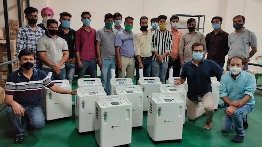 High Purity Oxygen Concentrator Being Supplied to Indian Hospitals