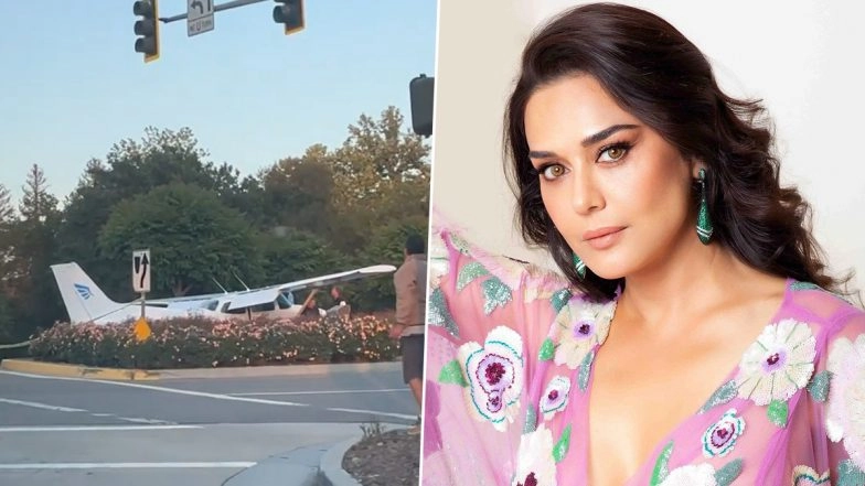 Preity Zinta Shares ‘Once in a Lifetime’ Experience of Seeing a Plane Landing on the Road