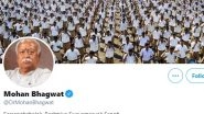 Twitter Restores Verified Blue Tick of Mohan Bhagwat and Other Key RSS Functionaries