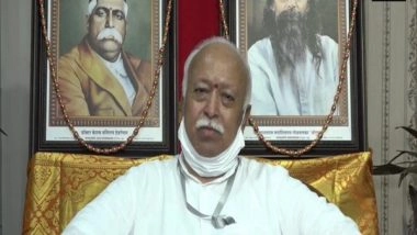 India News | Mohan Bhagwat to Meet Top RSS Functionaries in Delhi; Poll-bound UP Likely to Be on Agenda