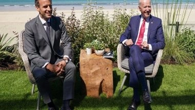 World News | Washington, Paris 'on Same Page': Biden Tells Macron