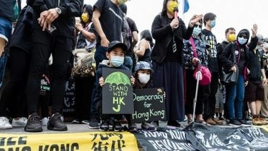 World News | Worldwide Demonstrations Mark Second Anniversary of Hong Kong Uprising