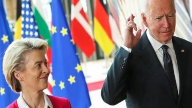 World News | US, EU Resolve Dispute over Aircraft Subsidies to Counter China's Economic Influence