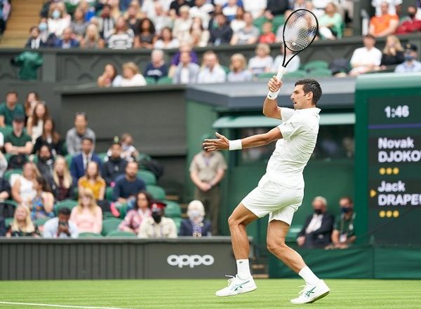 Sports News | Wimbledon: Defending Champion Djokovic Fights Back to Beat Jack Draper in First Round