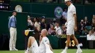 Sports News | Wimbledon: Federer Survives Scare to Reach Second Round as Mannarino Retires with Injury