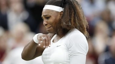 Sports News | Wimbledon: Serena Williams out of Tournament After Suffering Injury During First-round Match