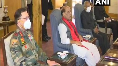 India News | Rajnath Singh Meets Elected Representatives of Ladakh Autonomous Hill Development Councils