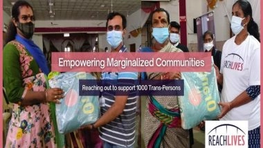 Business News | 'Reach Lives' NGO Supports over 1000 Trans-persons During LGBTQ+ Pride Month
