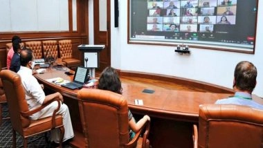 World News | MoS Muraleedharan Interacts with Indian Community in Nigeria, Benin and Chad Virtually