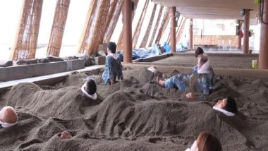 World News | Enjoy Hot Sand Bath in Japan's Ibusuki City