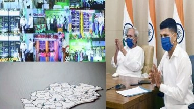 India News | CM Naveen Patnaik Lays Foundation Stone for Liquid Medical Oxygen, PSA Plant in 8 Districts of Odisha