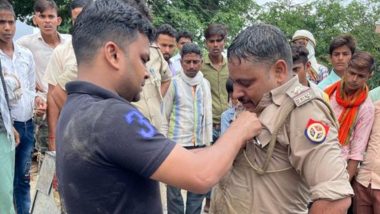 Aligarh Inspector Ashish Kumar Saves Drowning Person in Gangnahar, SSP To Honored with Rs 25,000