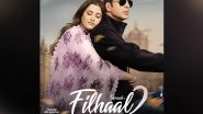 Entertainment News | Akshay Kumar, Nupur Sanon Unveil First Look of Their Song 'Filhaal 2'