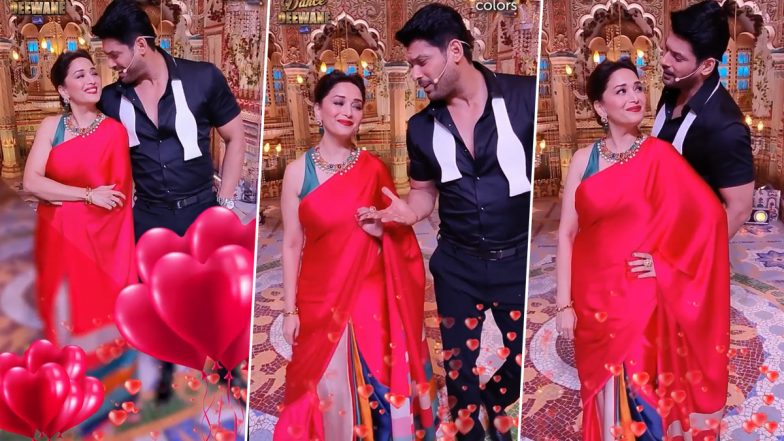 Madhuri Dixit and Sidharth Shukla Go All Filmy on Dance Deewane 3 (Watch Video)