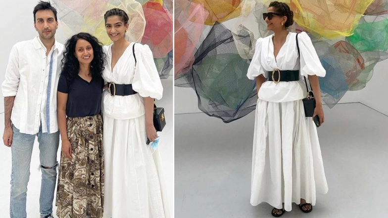 When Sonam Kapoor Oozed Elegance In Her All White Attire (View Pics)