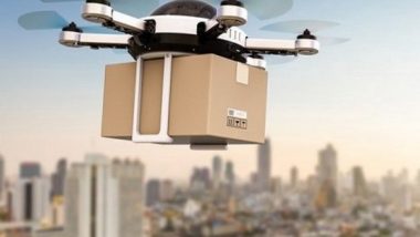 Business News | SpiceXpress, Delhivery Join Hands for Commercial Drone Delivery