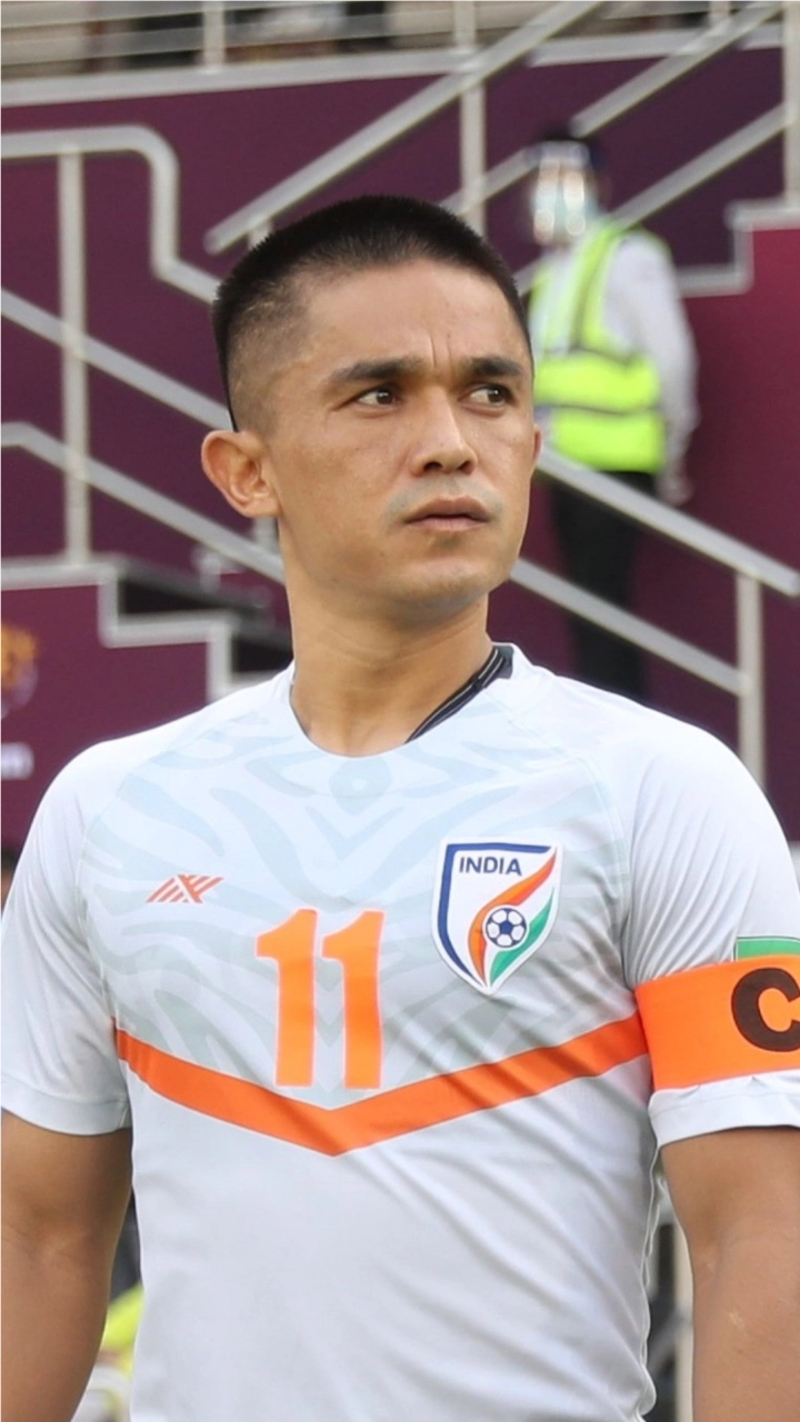 Sunil Chhetri Surpasses Lionel Messi in Active International Goalscorer List Topped by Cristiano Ronaldo