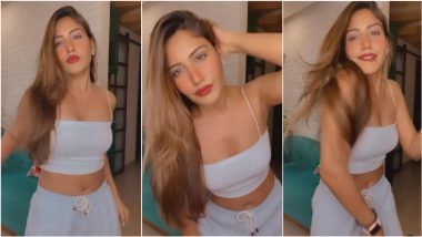 Surbhi Chandna Flaunts Silky Smooth Hair and Hot Navel in This Dance Challenge, Check Out Her Instagram Reel Video