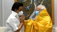 Tamil Nadu CM MK Stalin Meets PM Narendra Modi, Seeks More COVID-19 Vaccine Doses for State