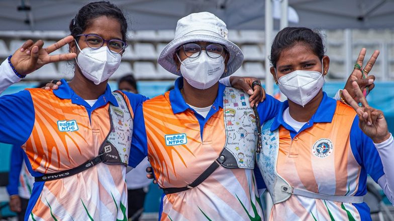 Deepika Kumari, Ankita Bhakat and Komalika Bari Win Gold In Recurve Women's Team Event At Archery World Cup 2021