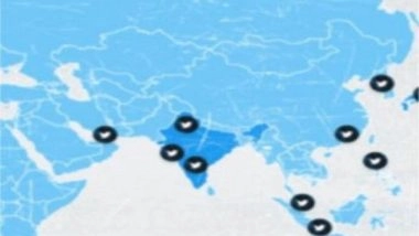 India News | Twitter Removes Distorted Map of India from Its Website, After Backlash