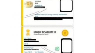 India News | Disability Identification Card Can Be Used as Photo ID for Co-WIN Registration